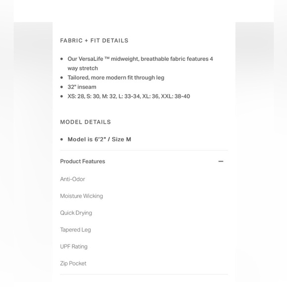 Vuori Men’s Pants -worn once - Picture 13 of 13